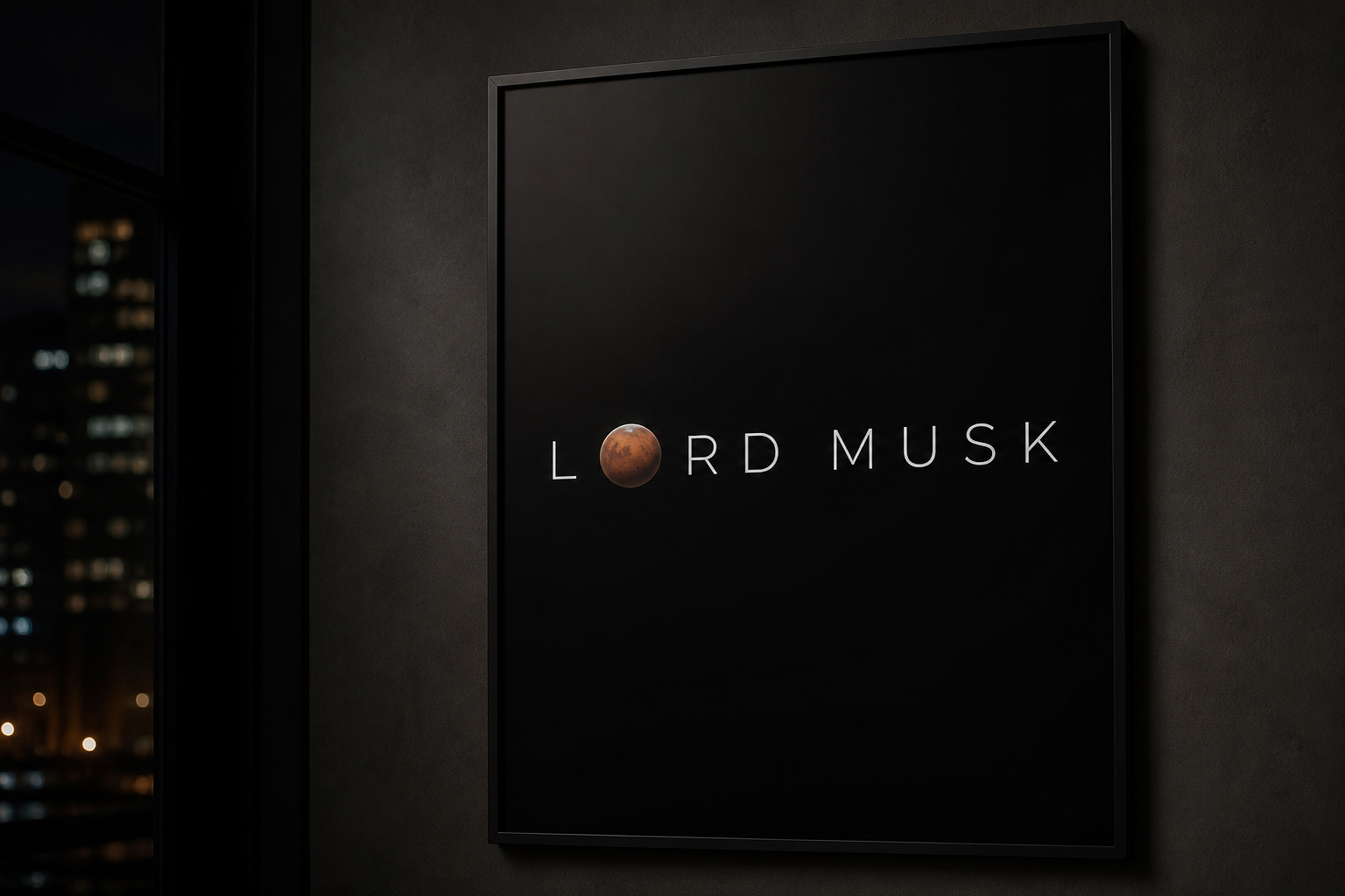 LORD MUSK Night Print
