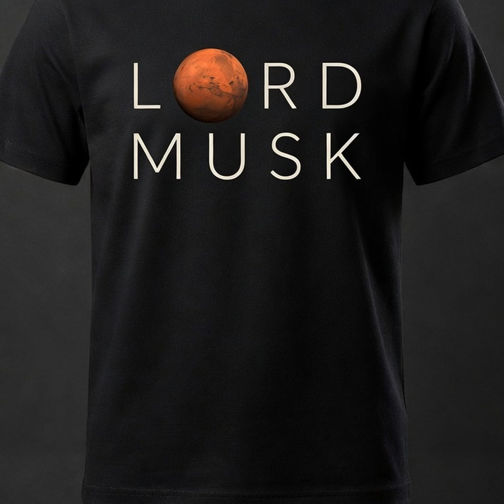 LORD MUSK stacked tee detail