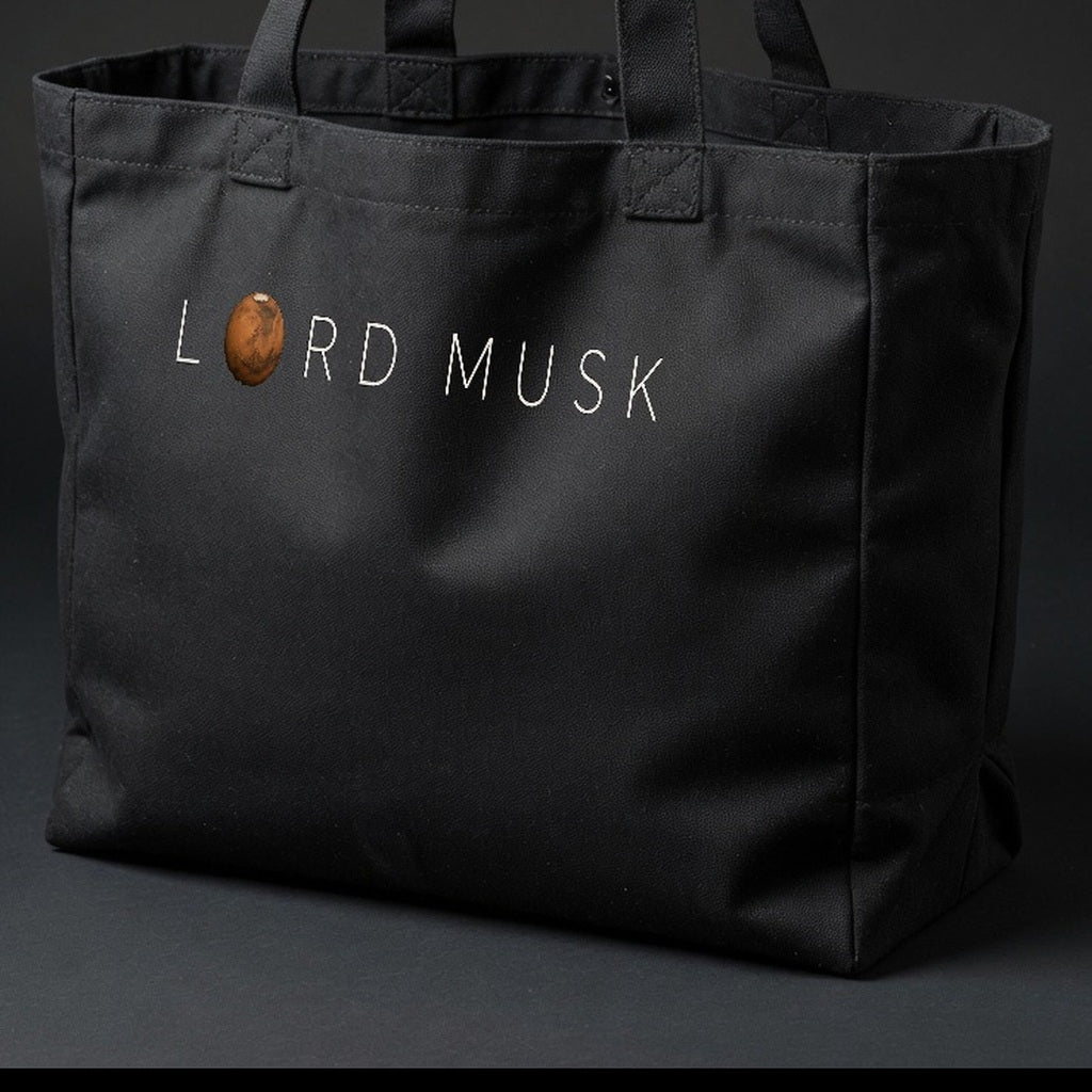 LORD MUSK tote detail